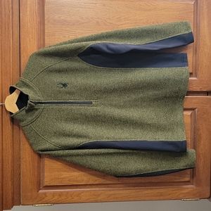 Spyder Men's Outbound Half-zip Jacket Camo, Size Med